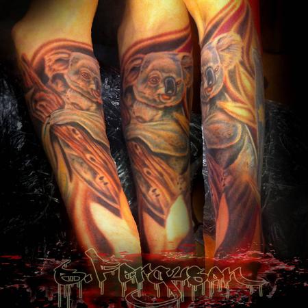tattoos/ - Koala Bear fore arm tattoo - 70880